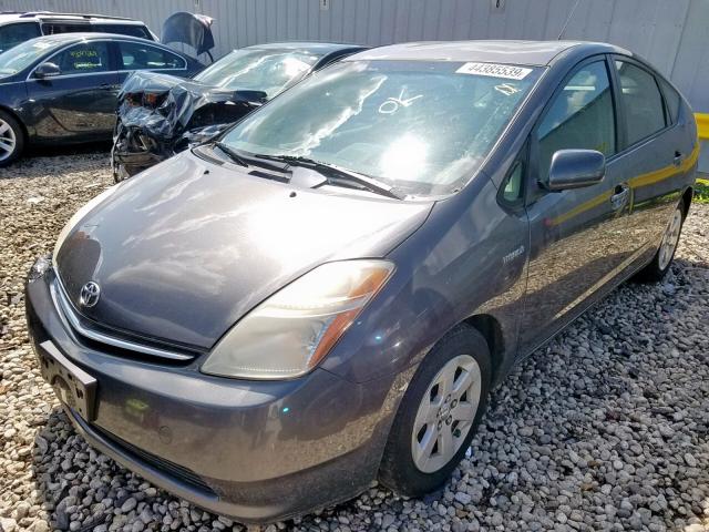 JTDKB20U373221957 - 2007 TOYOTA PRIUS GRAY photo 2