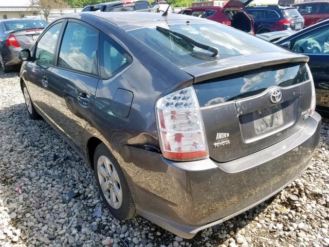 JTDKB20U373221957 - 2007 TOYOTA PRIUS GRAY photo 3