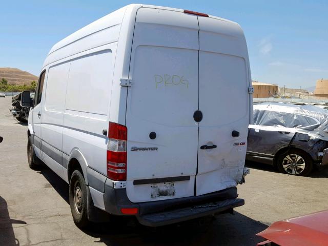 WD0PE745X75222158 - 2007 DODGE SPRINTER 2 WHITE photo 3