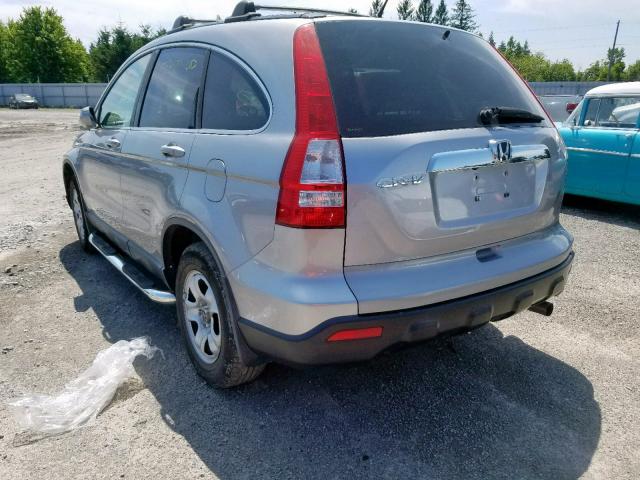 5J6RE48798L805355 - 2008 HONDA CR-V EXL GRAY photo 3