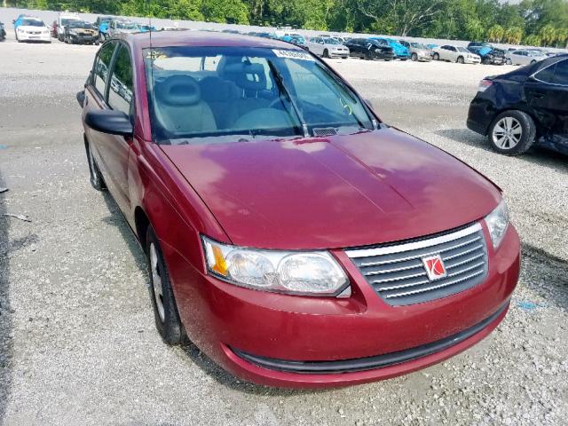 1G8AF52F65Z155635 - 2005 SATURN ION LEVEL RED photo 1