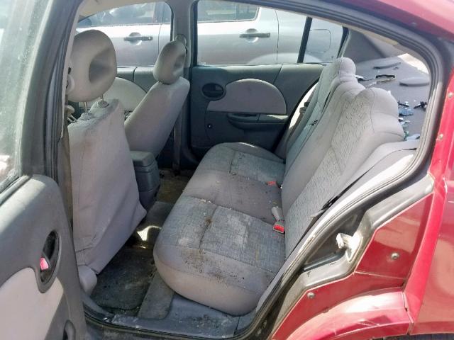 1G8AF52F65Z155635 - 2005 SATURN ION LEVEL RED photo 6