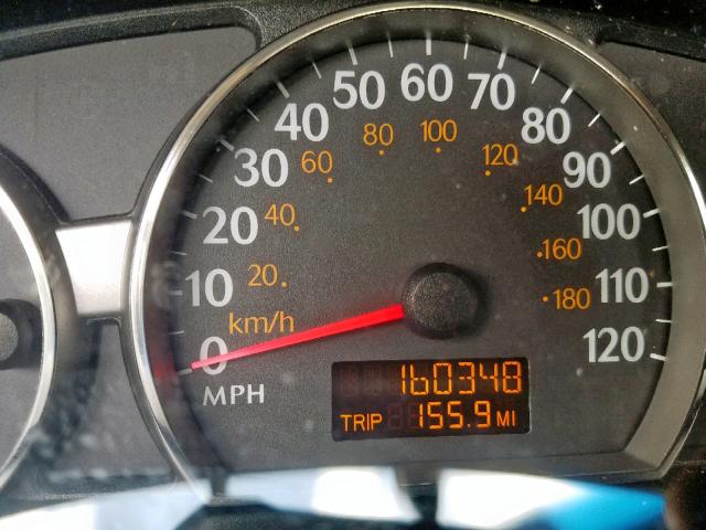 1G8AF52F65Z155635 - 2005 SATURN ION LEVEL RED photo 8