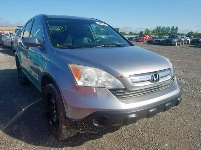 5J6RE48757L810194 - 2007 HONDA CR-V EXL SILVER photo 1