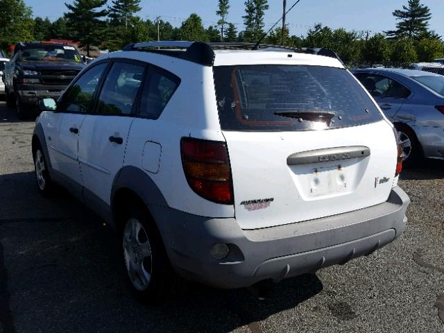 5Y2SM64893Z469703 - 2003 PONTIAC VIBE WHITE photo 3