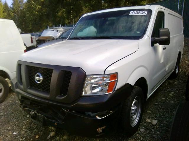 1N6BF0KL9DN103146 - 2013 NISSAN NV 1500 WHITE photo 2