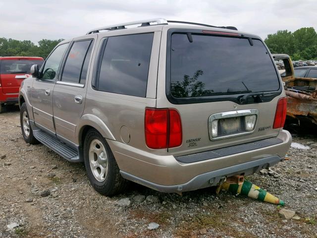 5LMFU28A9YLJ20275 - 2000 LINCOLN NAVIGATOR BEIGE photo 3