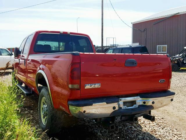 1FTWW31P56EA05213 - 2006 FORD F350 SRW S RED photo 3