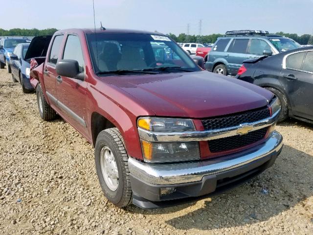 1GCCS33E088188788 - 2008 CHEVROLET COLORADO L MAROON photo 1