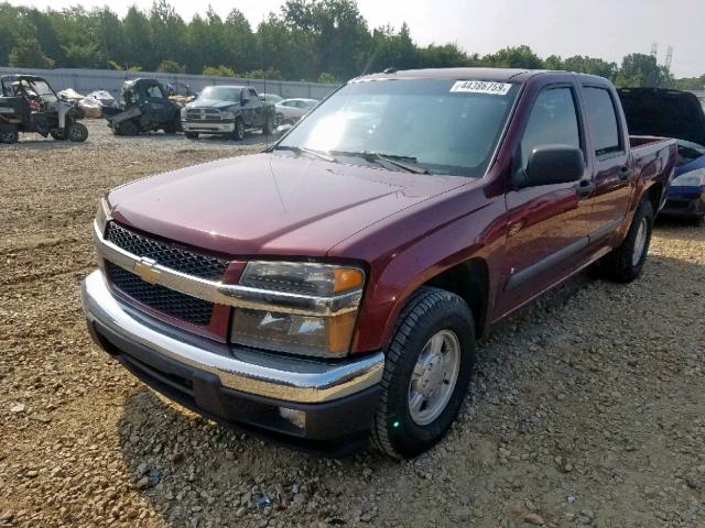 1GCCS33E088188788 - 2008 CHEVROLET COLORADO L MAROON photo 2