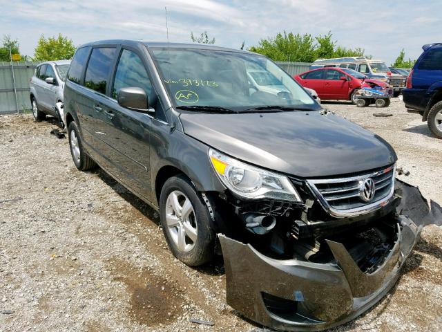 2V4RW3D16AR393123 - 2010 VOLKSWAGEN ROUTAN SE CHARCOAL photo 1