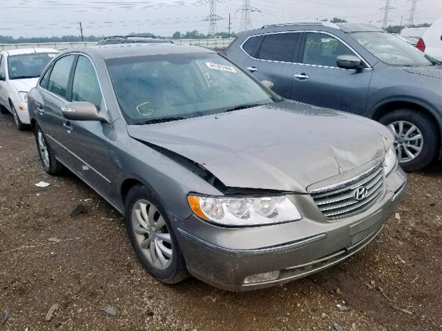 KMHFC46F68A320347 - 2008 HYUNDAI AZERA SE SILVER photo 1