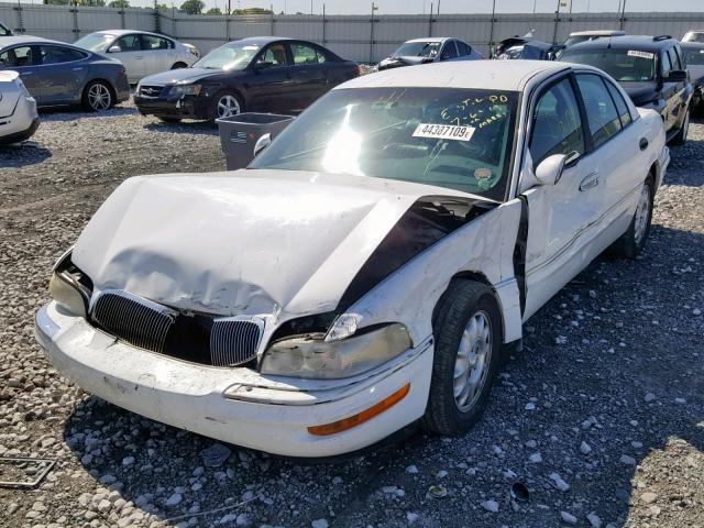 1G4CU521XX4627257 - 1999 BUICK PARK AVENU WHITE photo 2