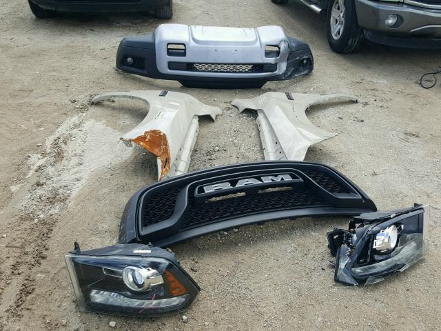 1C6RR7YT8HS611941 - 2017 RAM 1500 REBEL ბეჟი ფოტო 9