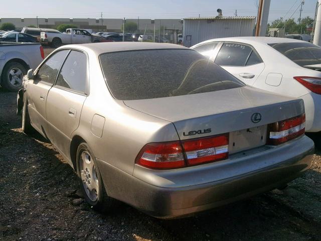 JT8BF28G5Y0267956 - 2000 LEXUS ES 300 TAN photo 3