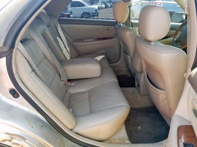 JT8BF28G5Y0267956 - 2000 LEXUS ES 300 TAN photo 6