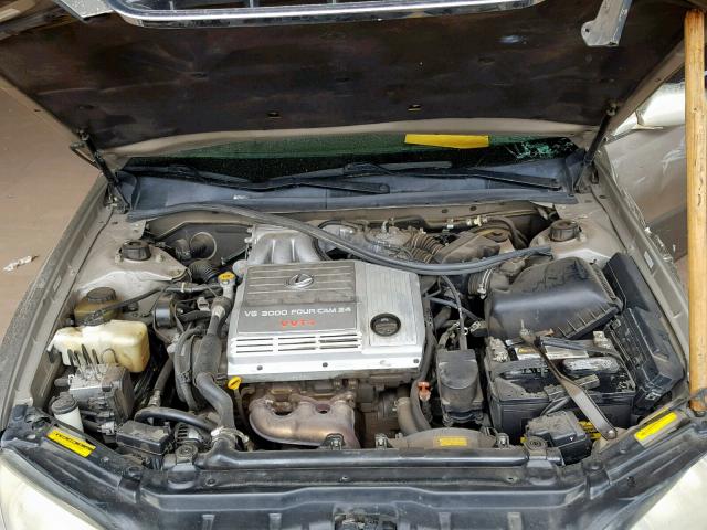 JT8BF28G5Y0267956 - 2000 LEXUS ES 300 TAN photo 7