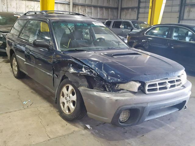 4S3BG6854X7645680 - 1999 SUBARU LEGACY L BLUE photo 1