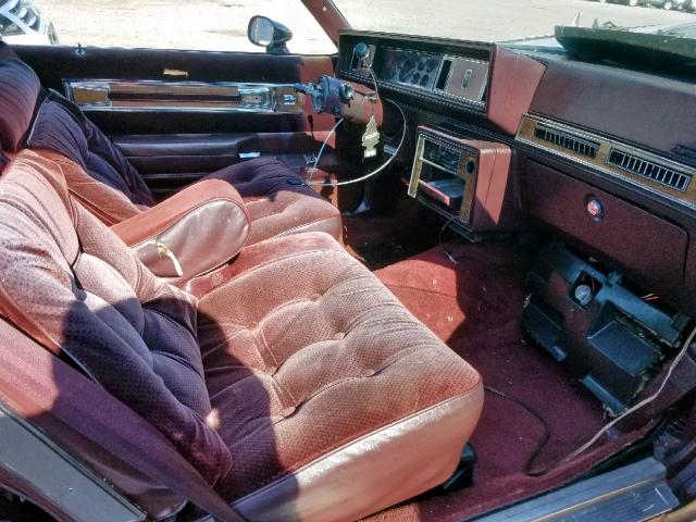 2G3GM11Y0H2308745 - 1987 OLDSMOBILE CUTLASS SU BURGUNDY photo 5