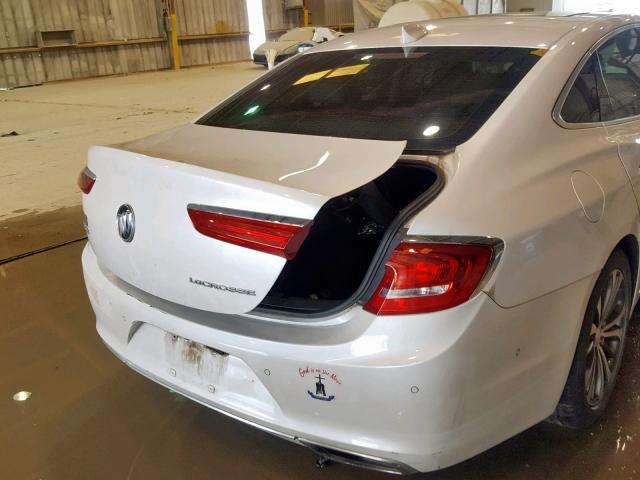 1G4ZR5SS9HU171595 - 2017 BUICK LACROSSE P WHITE photo 9