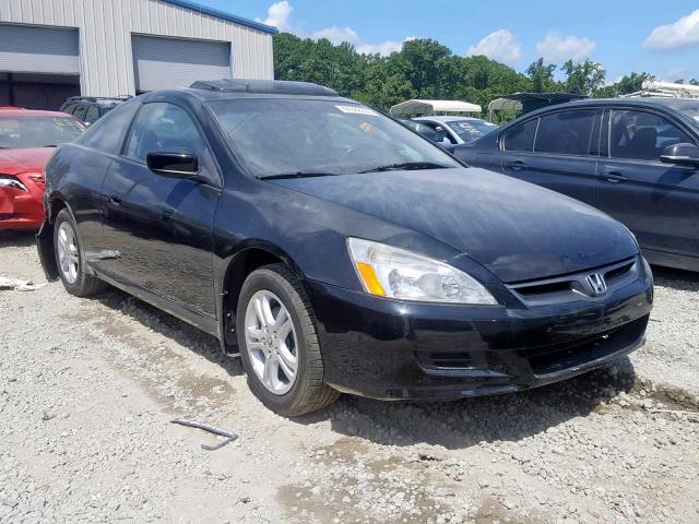 1HGCM72626A004826 - 2006 HONDA ACCORD EX BLACK photo 1