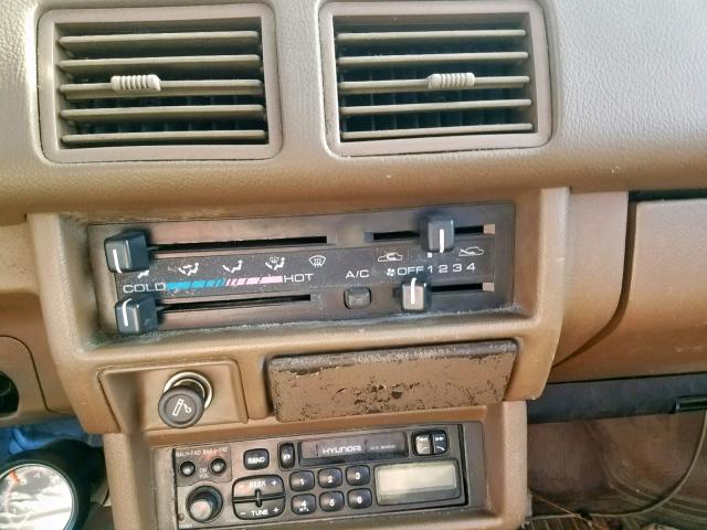 JAACL11E9K7205290 - 1989 ISUZU CONVENTION თეთრი ფოტო 9