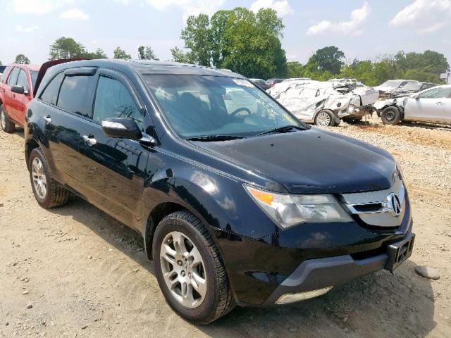 2HNYD28249H515272 - 2009 ACURA MDX BLACK photo 1