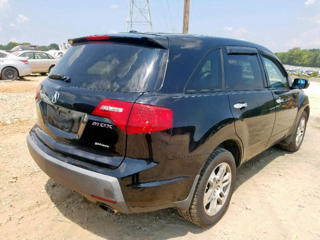 2HNYD28249H515272 - 2009 ACURA MDX BLACK photo 4