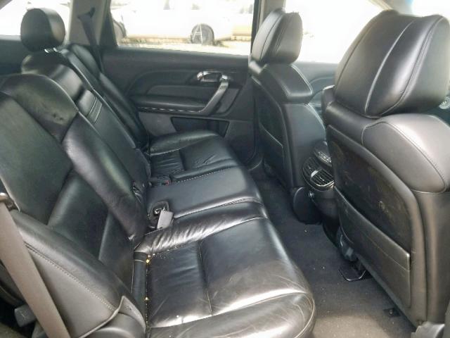 2HNYD28249H515272 - 2009 ACURA MDX BLACK photo 6