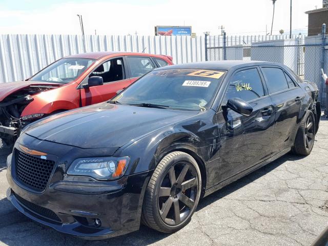 2C3CCAFJ9CH800780 - 2012 CHRYSLER 300 SRT-8 BLACK photo 2