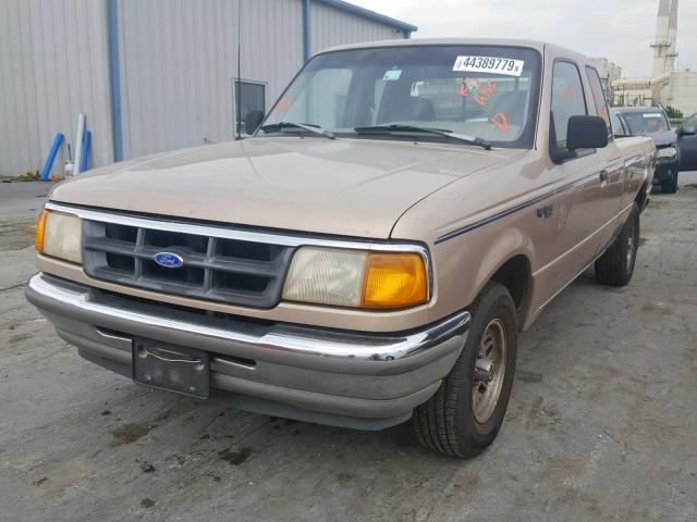 1FTCR14U0PPA50002 - 1993 FORD RANGER SUP TAN photo 2