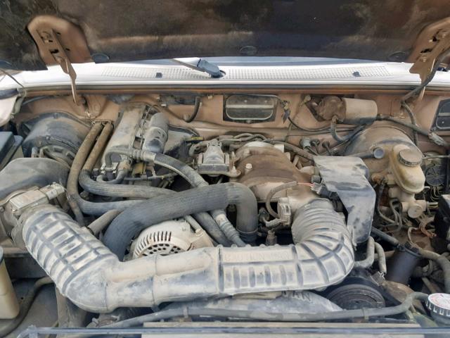 1FTCR14U0PPA50002 - 1993 FORD RANGER SUP TAN photo 7