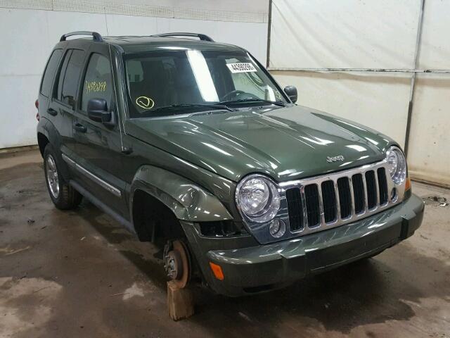 1J4GL58K46W233405 - 2006 JEEP LIBERTY LI GREEN photo 1