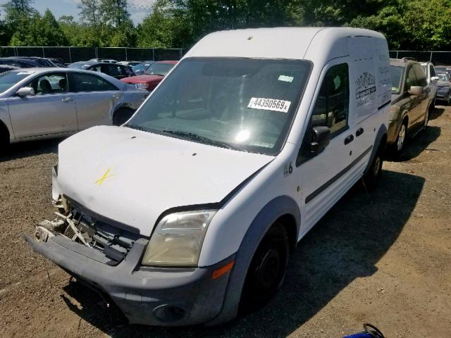 NM0LS7AN3AT030973 - 2010 FORD TRANSIT CO WHITE photo 2