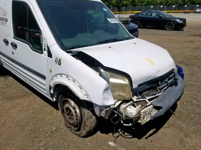 NM0LS7AN3AT030973 - 2010 FORD TRANSIT CO WHITE photo 9