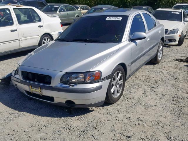 YV1RS58D822131569 - 2002 VOLVO S60 2.4T SILVER photo 2