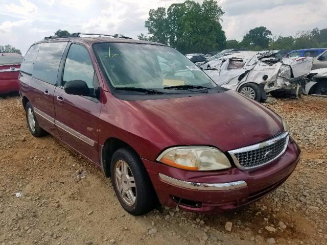 2FMZA52451BB40266 - 2001 FORD WINDSTAR S MAROON photo 1