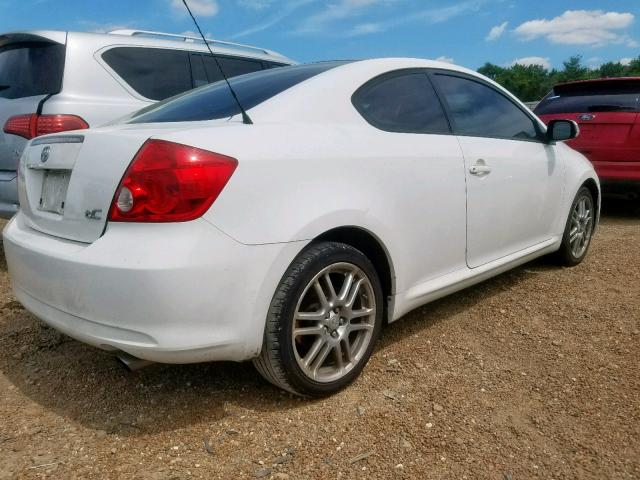 JTKDE177570147106 - 2007 TOYOTA SCION TC თეთრი ფოტო 4