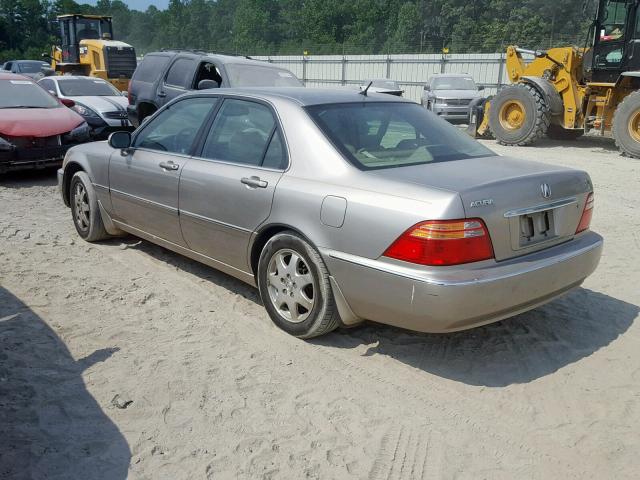 JH4KA96532C007859 - 2002 ACURA 3.5RL GOLD photo 3