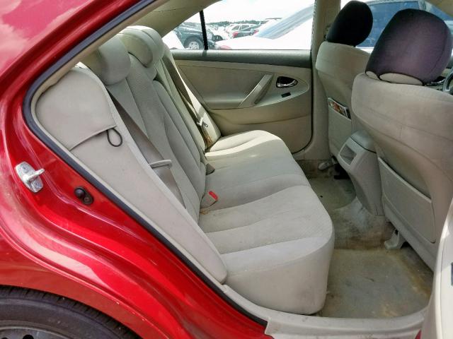 4T1BE46K87U065851 - 2007 TOYOTA CAMRY NEW RED photo 6