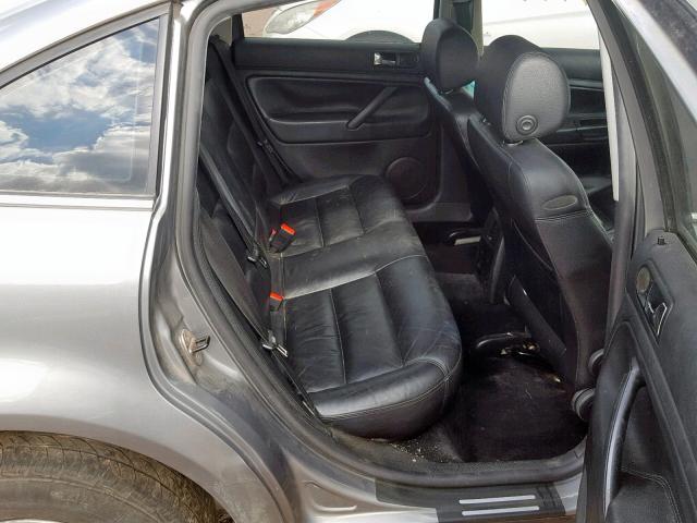 WVWPD63B03P287709 - 2003 VOLKSWAGEN PASSAT GLS SILVER photo 6