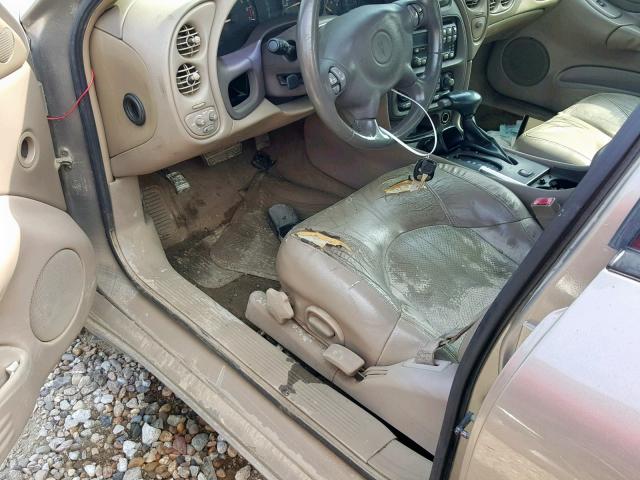 1G2HX54K514242577 - 2001 PONTIAC BONNEVILLE TAN photo 9