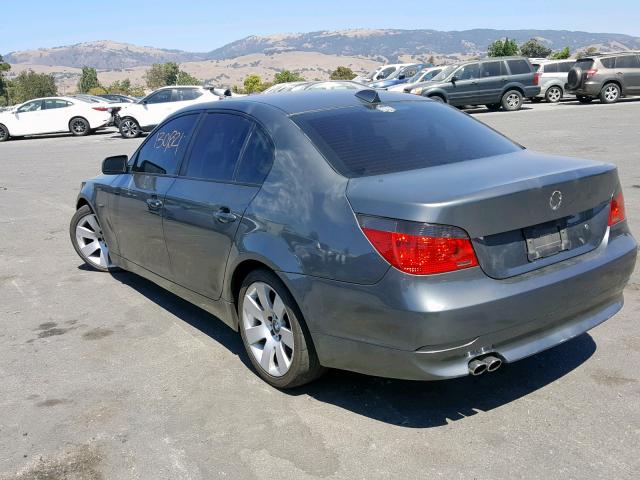 WBANE53546CK84426 - 2006 BMW 525 I GRAY photo 3