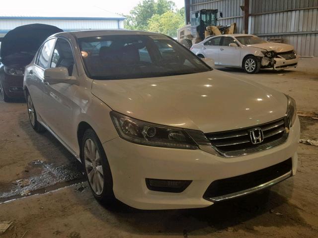 1HGCR2F88FA182482 - 2015 HONDA ACCORD EXL WHITE photo 1