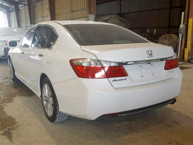 1HGCR2F88FA182482 - 2015 HONDA ACCORD EXL WHITE photo 3