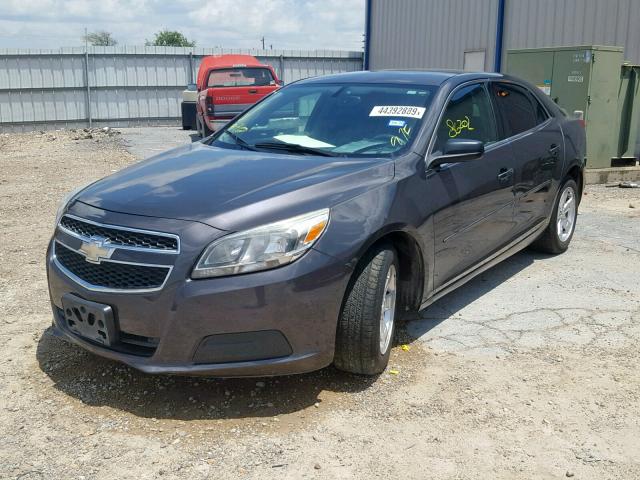 1G11B5SA1DF137557 - 2013 CHEVROLET MALIBU LS CHARCOAL photo 2