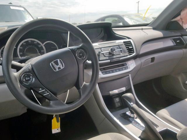 1HGCR2F32EA157953 - 2014 HONDA ACCORD LX BLUE photo 9