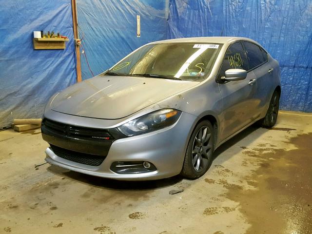 1C3CDFBB6FD320576 - 2015 DODGE DART SXT CHARCOAL photo 2