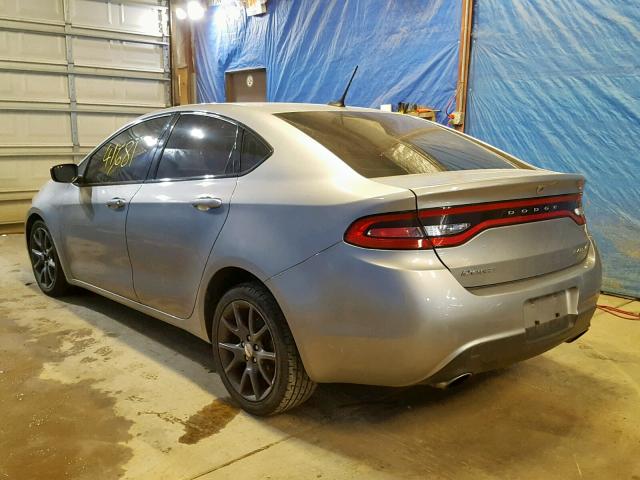 1C3CDFBB6FD320576 - 2015 DODGE DART SXT CHARCOAL photo 3