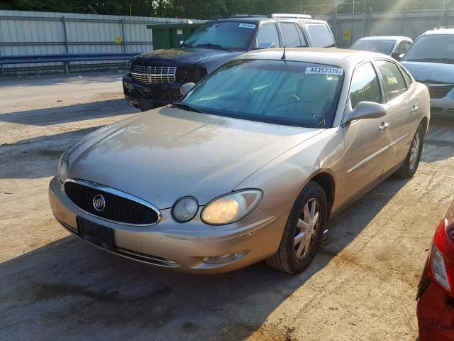 2G4WC532151278716 - 2005 BUICK LACROSSE C TAN photo 2